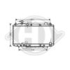 DIEDERICHS 8668604 Radiator, engine cooling